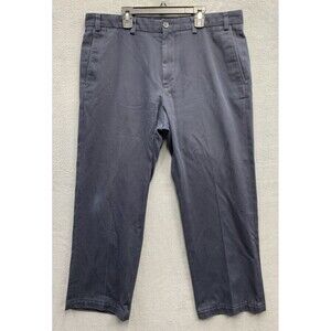 Eddie Bauer Pants Mens Wrinkle Free Classic Fit 100% Cotton Blue Size 36X27